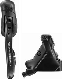 Freno delantero hidráulico Campagnolo Palanca izquierda Campagnolo Super Record Inalámbrico 160 mm Negro