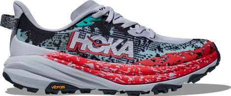 Hoka Speedgoat 6 Trail Shoes Blue/Red Men's