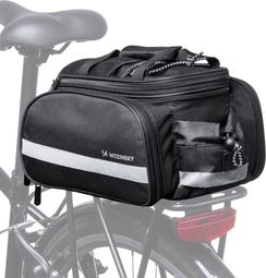 Sacoche vélo Wozinsky porte-bagages housse pluie 27 L