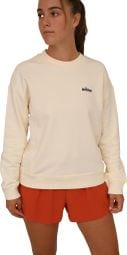 Langärmeliges Sweatshirt für Frauen Rosie Print Beige/Schwarz