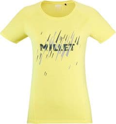 Camiseta Millet Ltk Fast Amarillo Mujer