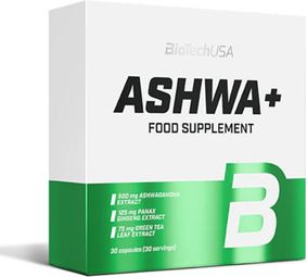 Ashwa+ (30caps) - Biotech Usa -  Ashwagandha