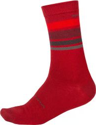 Chaussettes Endura BaaBaa Merino Merino Rouge