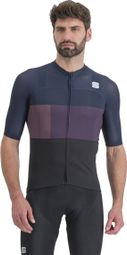 Maglia Sportful Snap a manica corta blu/nero