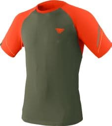 Dynafit Alpine Pro Khaki Orange Homme short-sleeve shirt