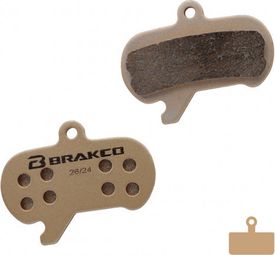 Plaquettes de frein BRAKCO Sintered Sram Maven