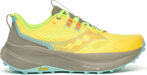 Saucony Xodus Ultra 4 Trail-Schuhe Gelb/Grau Herren