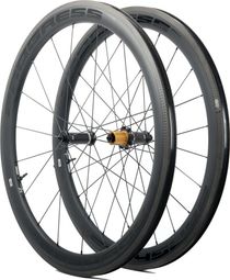 Paire de roues Progress A-Prime Noir | 9x100/9x130 mm | Patins | Campagnolo