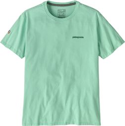 T-Shirt Patagonia Fitz Roy Icon Vert Unisexe