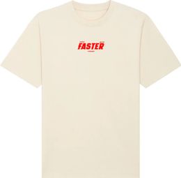 T-Shirt Oversize Unisex Çois - Cycling isn't a Game - Beige
