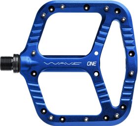 OneUp Wave Dark Blue Flat Pedals