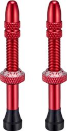 Supacaz Star Valvez 50mm Tubeless Valve Red