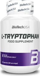 L-tryptophan (60 Caps) - Biotech Usa -  Autres Acides Aminés