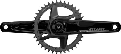 Pédalier Quarq Capteur de Puissance Sram Rival AXS DUB Wide 46 Dents 1x12V (sans boitier) Noir