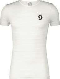 Baselayer Kurzarm Herren Scott Underwear Carbon Weiß
