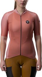 LeBram Glières Women Short Sleeves Jersey Terracotta Pink