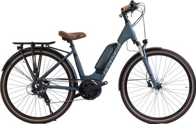 Vélo de Ville Électrique Granville E-Urban 30 Plus Unisex Shimano Tourney/Altus 7V 500 Wh 700 mm Bleu Petrol Mat 2023
