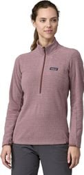 Polaire Femme Patagonia R1 Air Zip Neck Violet