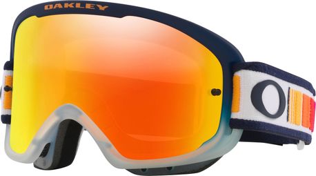 Oakley O-Frame 2.0 Pro MTB x Troy Lee Designs Blocks / Fire Iridium / Ref: OO7117-24