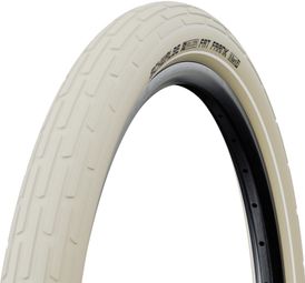 Pneu urbain Schwalbe Fat Frank 27.5'' Tubetype Rigide K-Guard SBC Crème Réfléchissant