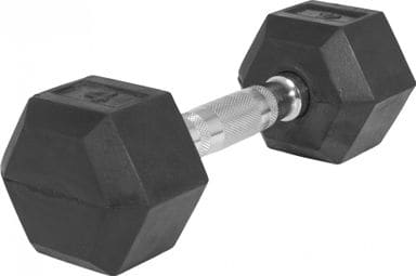 Haltères hexagonaux Gorilla Sports PRO - De 2 à 50 KG - Poids : 4 KG