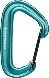 Black Diamond Miniwire Turquoise carabiner