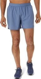 Short 2-en-1 Asics Road 5in Bleu Homme