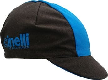 Casquette Cyclisme Cinelli WE BIKE HARDER blue