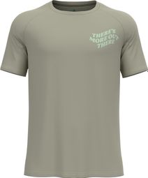 Odlo Essential Print Grey short sleeve jersey
