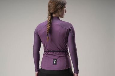 Maillot Manches Longues Femme LeBram Turini Violet Prune — vue 5