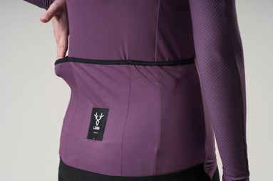 Maillot Manches Longues Femme LeBram Turini Violet Prune — vue 6