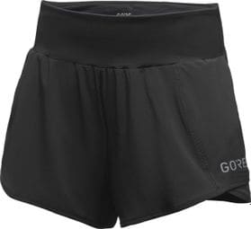 Damen-Running-Shorts Gore Wear R5 Light Schwarz
