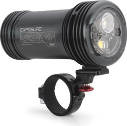 Exposure Lights Strada Mk11 SB Front Light Gun Metal Black