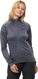 Jack Wolfskin Kammweg Fz Pile Donna Grigio