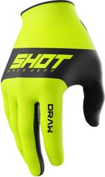 Gants Shot Draw Sky Enfant Jaune Fluo