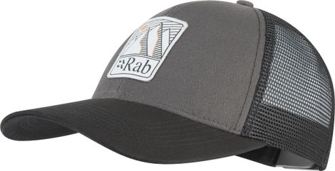 Unisex Cap Rab Dihedral Badge Grey