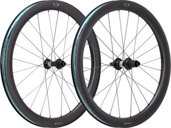 Paire de Roues Van Rysel VR Carbon 50 700 mm | 12x100 - 12x142 mm | Center Lock