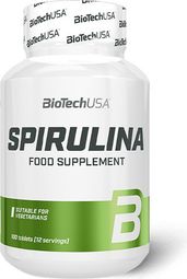 Spirulina (100 Tabs) - Biotech Usa -  Spiruline