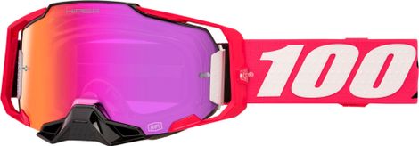 100% Armega Kloug Goggles / HiPER Mirror Dark Red Lenses