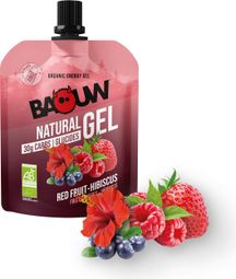 Gel énergétique Baouw Natural Fruits Rouge/Hibiscus - 85g