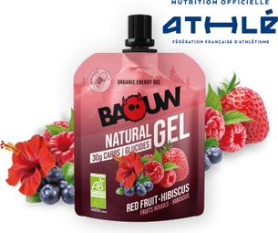 Baouw Natural Energy Gel Rote Früchte / Hibiskus 85 Gramm