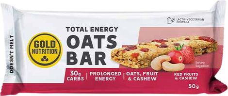 GoldNutrition Total Energy Riegel mit roten Beeren 50 g
