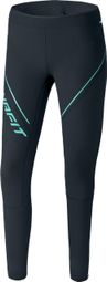 Dynafit Winter Running Blue Women's Thermal Long Tights