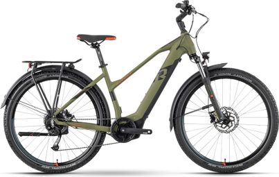 VTC Electrique Raymon CrossRay E 5.0 Lady Tektro M350 9V 500Wh 27.5'' Vert Mat 2023