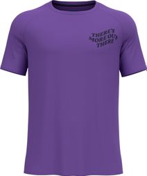 Odlo Essential Print Violet short sleeve jersey