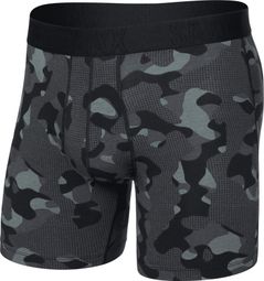 Saxx DropTemp Cooling Cotton Brief Fly Boxer Shorts, Gray, Men's