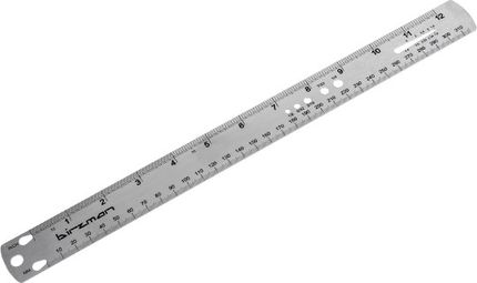 Birzman Multi-Use Ruler Silver