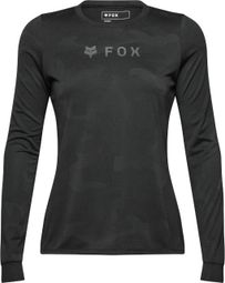 Maglia a maniche lunghe Fox Ranger TruDri nera da donna