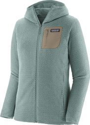 Polaire Femme Patagonia R1 Air Full-Zip Hoody Bleu