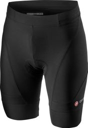 Castelli Endurance 3 Trägerlose Trägerhose Schwarz